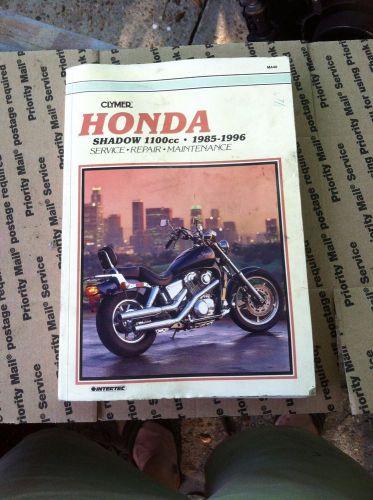 Honda vt1100c shadow 1985-1996 clymer  service &amp; repair manual