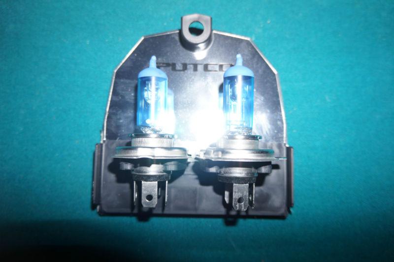 Putco 230004nb premium automotive lighting nitro blue halogen headlight bulb