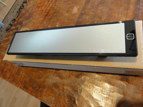 Fouring bl sliding wide room mirror 300mm for all cars (black) 13 inches