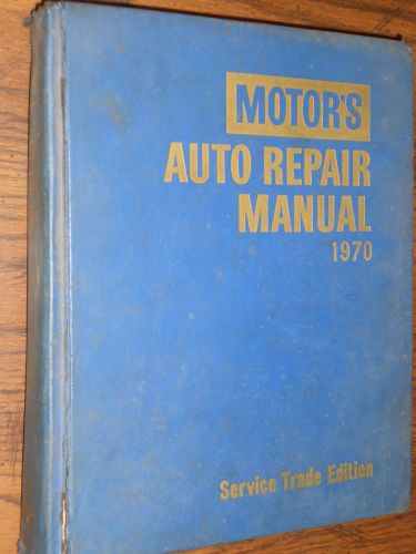 1964-1970 chevy ford olds cad scout buick mecury vw lincoln &amp; more shop book