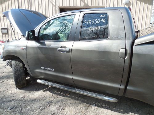 07 08 09 10 toyota tundra double cab left chrome running board step limited oem