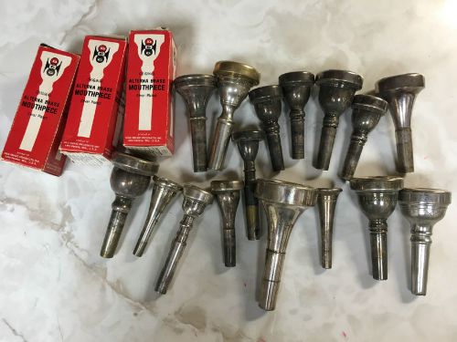 Assorted instrument mouthpiece lot