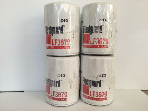 (lot of 4) lf3679 fleetguard oil filter 51060 fl12a 85060 lf279 w9365 1060