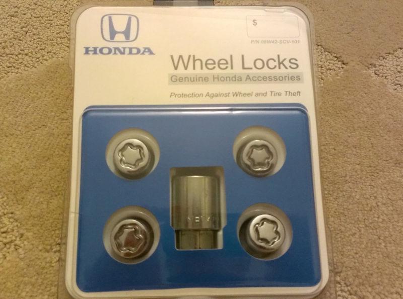 Honda genuine oem wheel locks