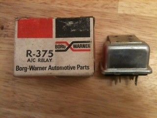 Nos bwd borg warner r375 a/c blower relay  1971-1972 buick