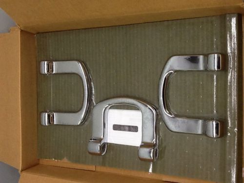 Hummer chrome tow hook oe gm 19156953 set of 3 with instrucions new h3 h3t