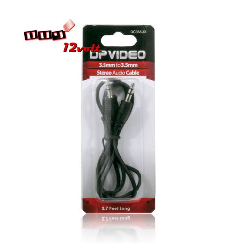 Aux cable 2.7ft - 3.5mm male to 3.5mm male