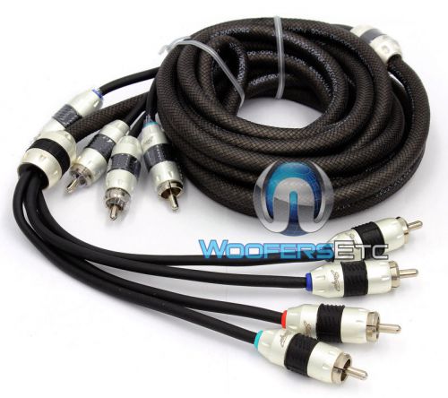 Si8412 stinger 12 feet foot 4-channel 8000 audiophile rca wire jack cable cord