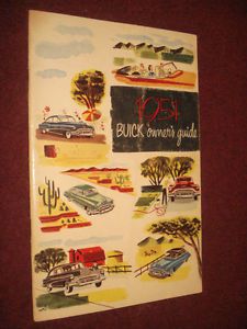 1951 buick owner&#039;s manual / owner&#039;s guide / nice original!!!