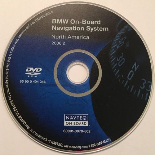 2004 2005 2006 2007 bmw 745i 745li 750i 750li 760i 760li navigation dvd map disc