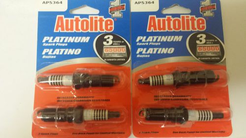 Spark plug-double platinum 4 pack auto extra ap5364 factory sealed new