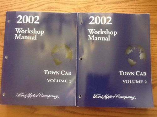 2002 lincoln town car workshop manuals