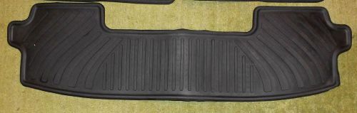 2008-2013 oem toyota highlander 3rd row rubber all weather mat allweather