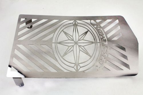 Radiator grille cover stainless protector fit for yamaha xvz13 royal star chrome