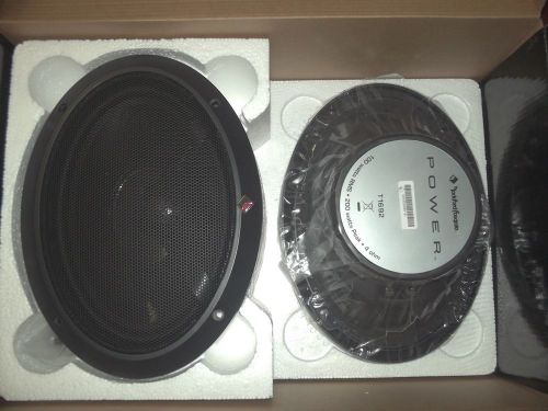 New rockford fosgate power t1692 6 x 9 2-way full range coaxial speakers 6x9 nr