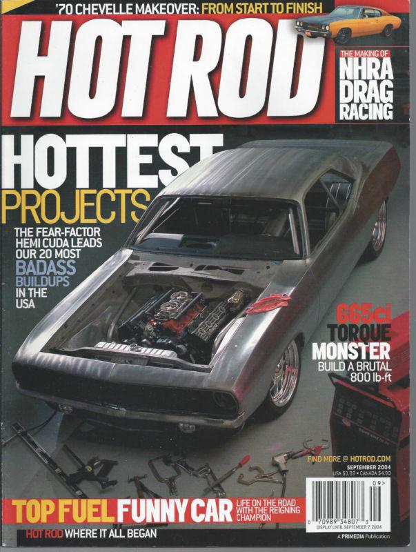 2004 hot rod  magazine sept rat rod hot rod kustom