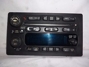 03 04 05 chevrolet gmc cadillac isuzu radio 6 cd control panel 10359577 jc81602