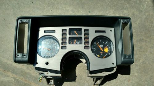 84 85 86 87 88 pontiac fiero coupe instrument gauge cluster speedometer 45k