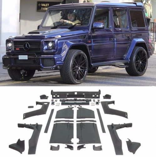Wide bodykit for mercedes benz g class w463 g500 g63 (b-style) plastic pu