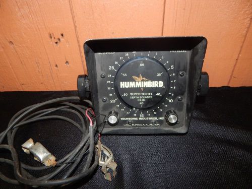Humminbird super thirty depth finder sounder icl30