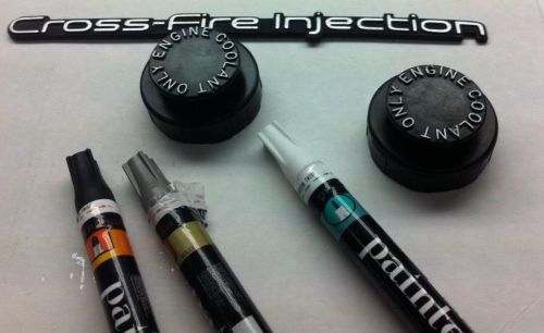 Trim paint marker kit - used for restoring worn trim, knobs, emblems switches