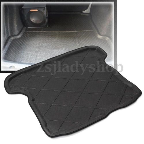 Rear trunk tray boot liner cargo mat floor protector for mitsubishi pajero 06-16