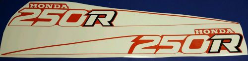 1988 trx 250r fourtrax front side fender decals stickers 88 fits 1986-1989