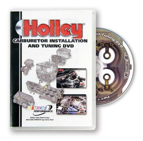 Holley 36-381 dvd - carb. installation video