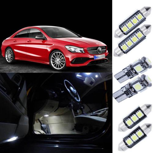 22x error free white bulbs interior led package for benz clk-class w208 98-02 c