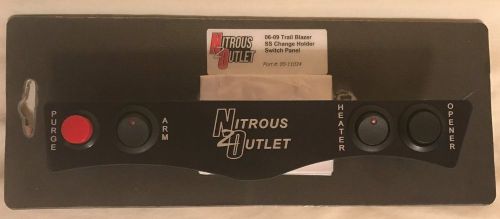 Nitrous outlet 00-11024 2006-09 trailblazer coin tray switch panel 4 switches