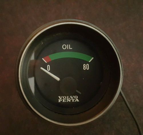 Volvo penta oil pressure/ volt / temp / matching guages oem.