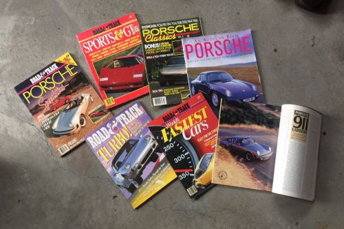 Porsche magazine collection