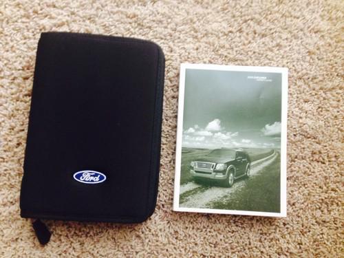 2006 ford explorer owners manual with case-no reserve