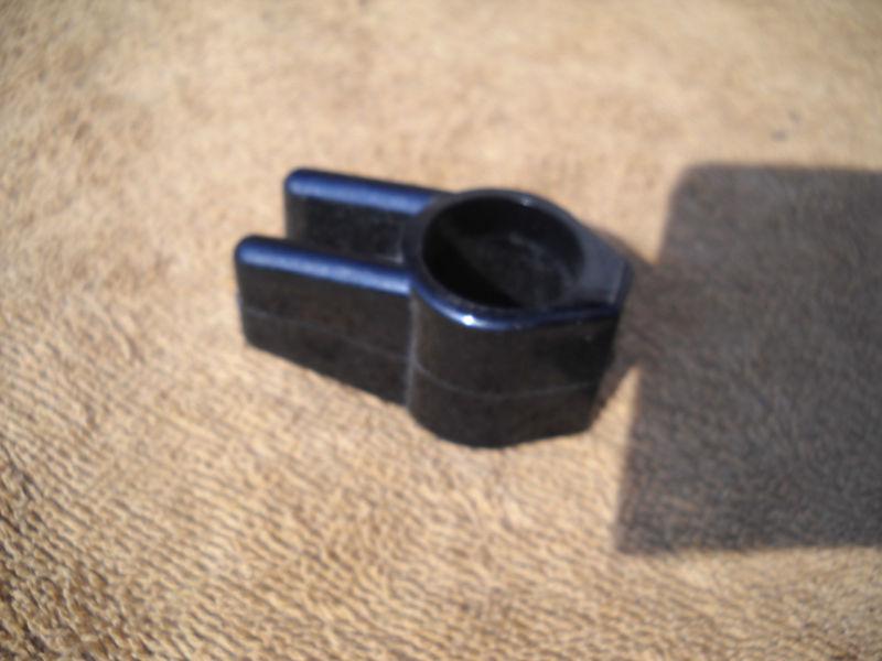 Bimini slide jaw fitting 3/4 inch nylon black