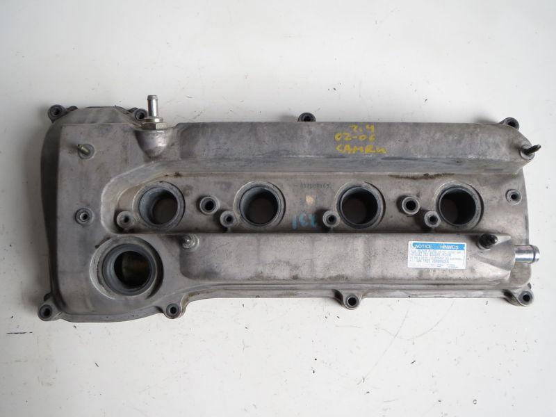 02 06 toyota camry le 2.4 4cyl engine motor cylinder head valve cover b36