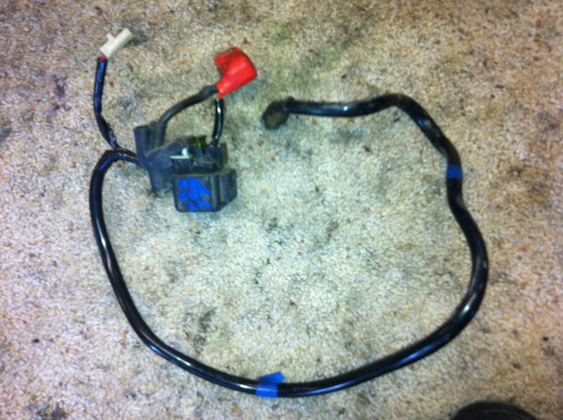 2004 2005 honda cbr 1000rr starter relay start solenoid oem nice with cables