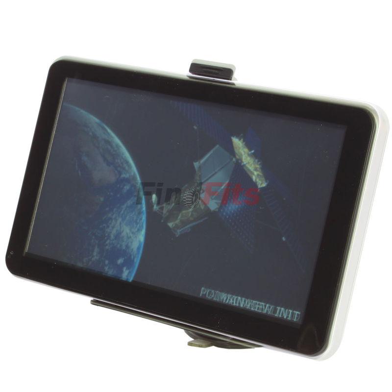 7"color 4gb tft touch screen car gps navigator with bluetooth av