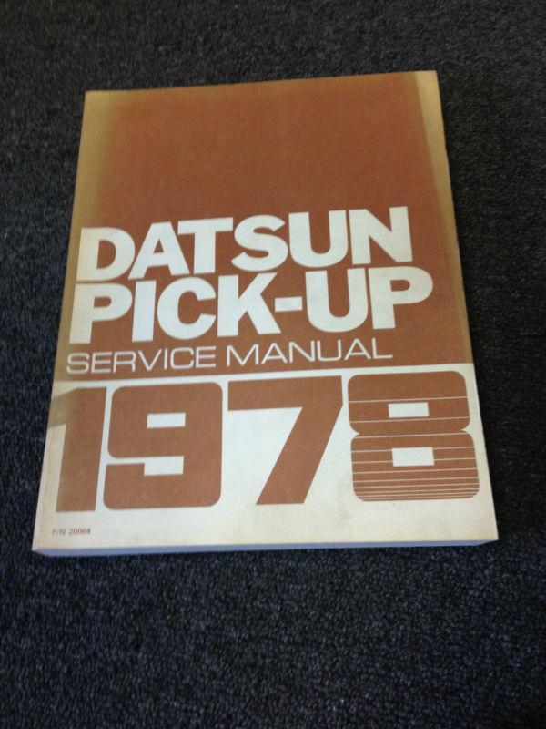 1978 datsun 620 factory service manual