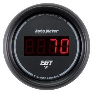 Autometer 2-1/16in. e.g.t. pyrometer 0-2000 f; digital; black