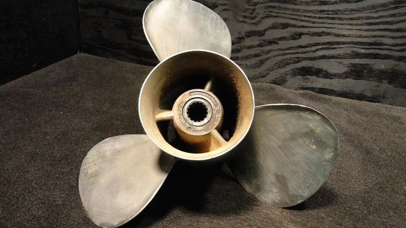 Used mercury s/s 21 pitch propeller outboard boat motor prop ~18-88442-21~