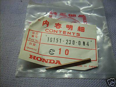Honda cd125 cl125 ss125 a jet needle set genuine parts 
