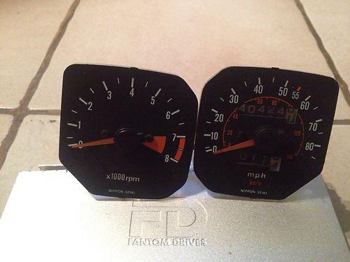 Honda ascot ft500 gauges, faces and mechanisms