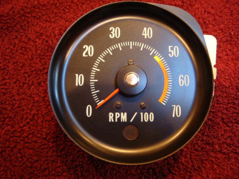 70 chevelle monte carlo 5000 rpm redline tach mint condition original 6469938