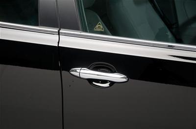 Putco door handle covers oem design abs plastic chrome fits kia set of 4