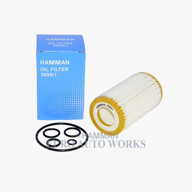 Mercedes-benz engine oil filter fleece oem quality hamman 0001802609 (10 pcs)