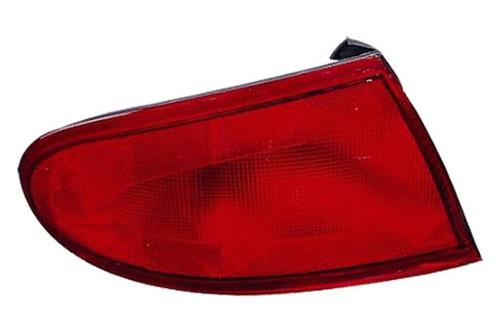 Replace gm2818175 - 97-04 buick regal rear driver side tail light lens housing