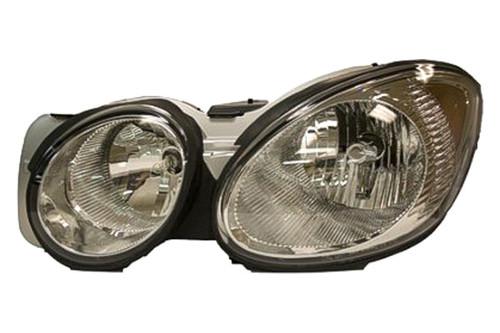 Replace gm2518142 - 05-07 buick lacrosse front lh headlight lens housing