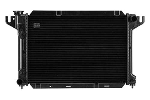 Replace rad980 - 1987 dodge shadow radiator car oe style part new