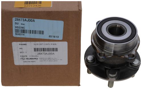Subaru oem 28473aj00a axle bearing & hub assembly/rear wheel hub & bearing
