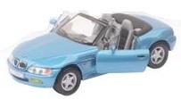 Bmw z3 m roadster 1:28 scale blue diecast model cars 2.2 2.5 3.0 3.2 brand new